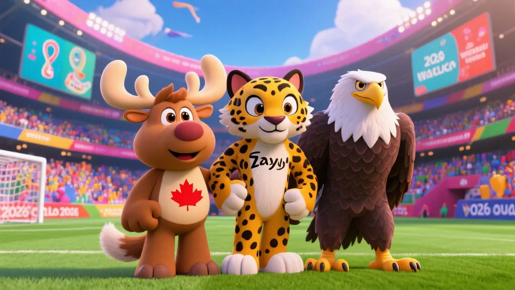 揭秘2026世界杯吉祥物：Maple、Zayu与Clutch背后的文化密码与狂欢寓意